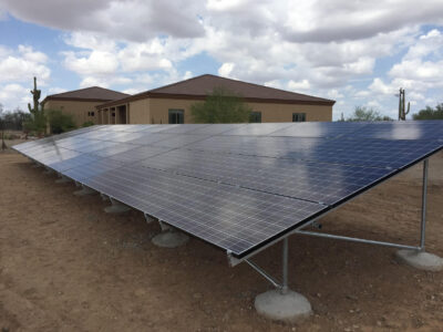 11kw Ground Mounted Solar Array Surprise (1)